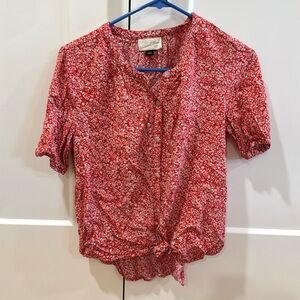 Universal Threads Front Knot Top - Small